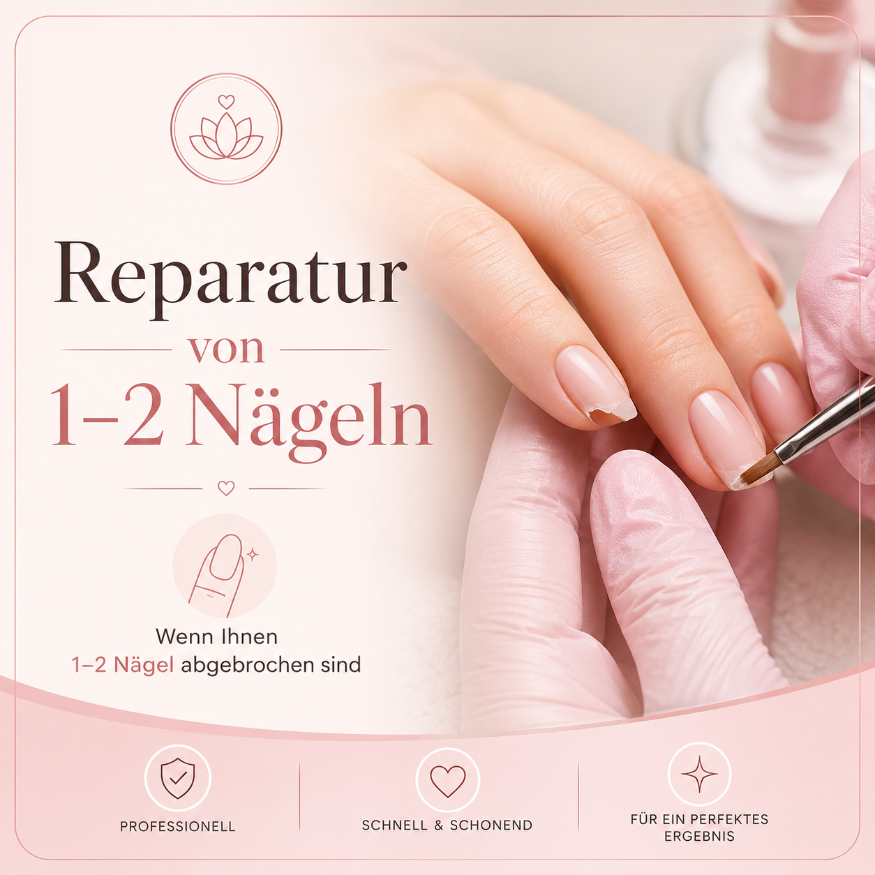 Nagelreparatur